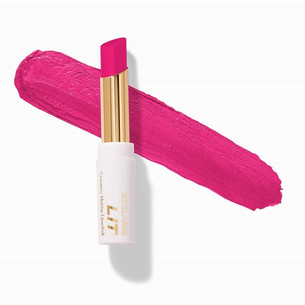 MYGLAMM LIT Creamy Matte Lipstick Rossini