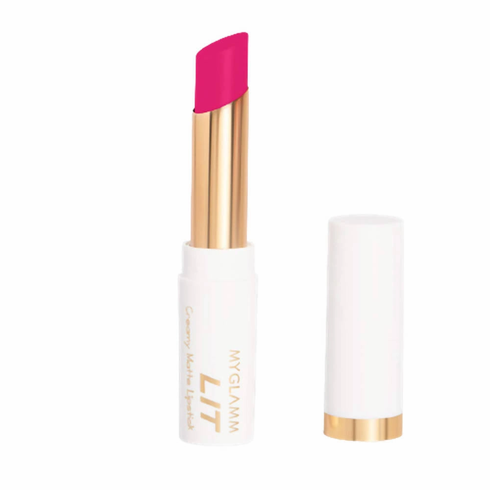 MYGLAMM LIT Creamy Matte Lipstick Rossini