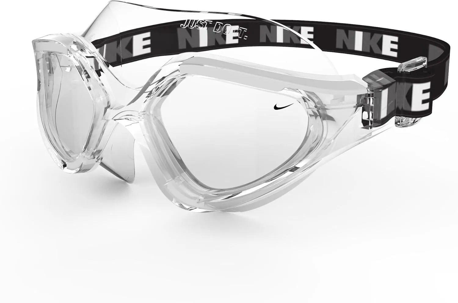 Nike Expanse Swim Mask Goggle-Adult, One Size, Clear/Smoke