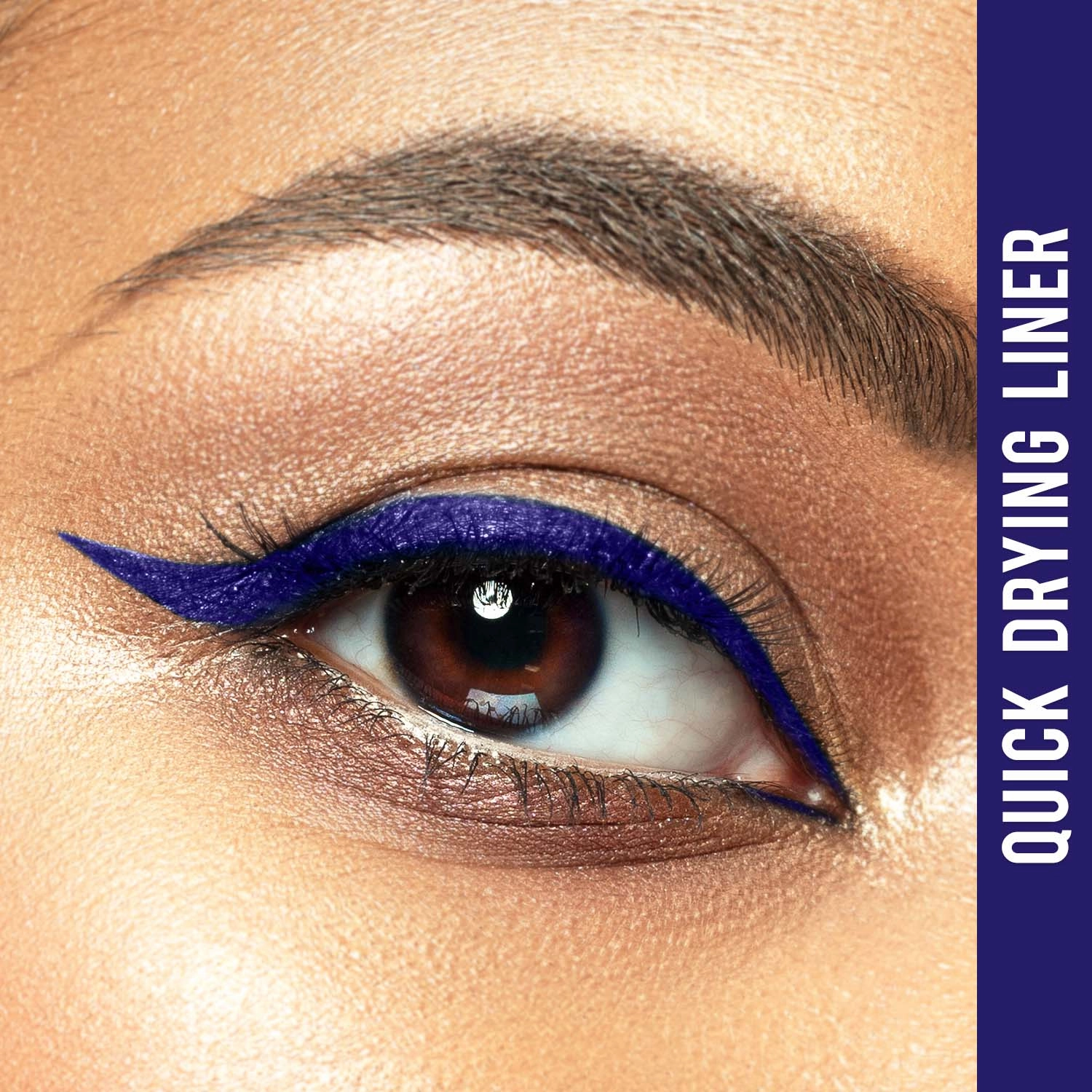 NY Bae Ellis Eyeland| Liquid eyeliner| Glossy | Waterproof - Blue Lagoon (6 ml)