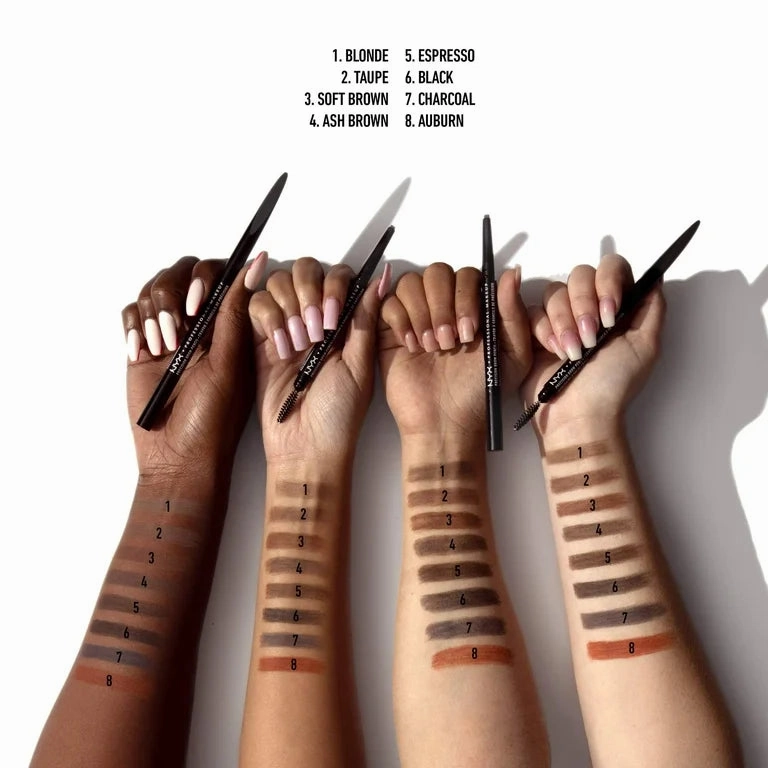 NYX Professional Makeup Precision Eyebrow Pencil Blonde  - 0.004oz