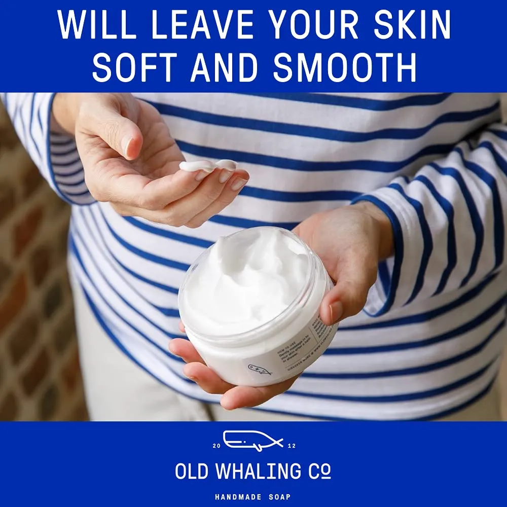 Old Whaling Co Seaberry Body Butter 2 Pack – Soothing Cream with Shea Butter, Aloe and Sunflower Oil – Raspberry, Orange, Plum and Vanilla Scent, 8 oz Jars, Set of 2