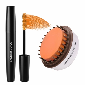 Orange Temporary Hair Chalk Color Comb   Washable Hair Mascara Dye for Girls Kids, Makeup Vibrant Dye Hair Colors for Halloween, Cosplay, Sporting Events, DIY Hair Parties Christmas