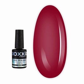 Oxxi Professional Gel Color 10ml. Part 6 (296-340) Nail Polish French, Red, Blue, Purple, Pink, Lilac, Glitter Led Uv Soak Off, Nail Art Diy, Home manicure (Gel Polish 300 (cherry))