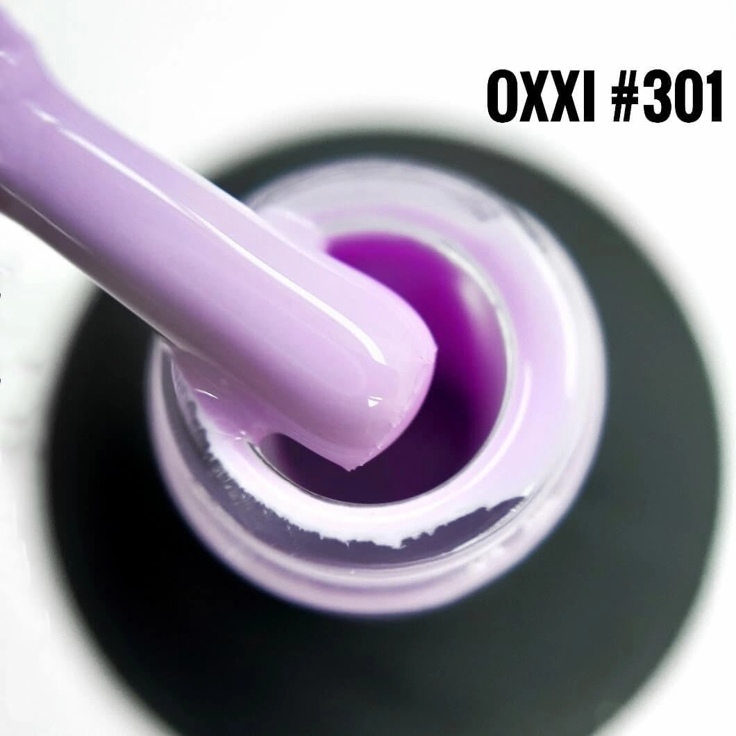 Oxxi Professional Gel Color 10ml. Part 6 (296-340) Nail Polish French, Red, Blue, Purple, Pink, Lilac, Glitter Led Uv Soak Off, Nail Art Diy, Home manicure (Gel Polish 301 (rose-lilac))