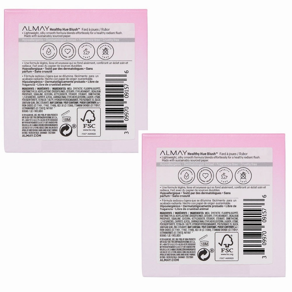 Pack of 2 Almay Healthy Hue Blush, Wild Berry 400
