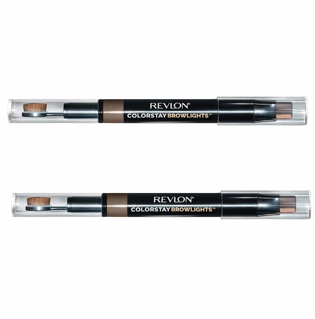 Pack of 2 Revlon Colorstay Browlights Pomade Pencil, Blonde 401