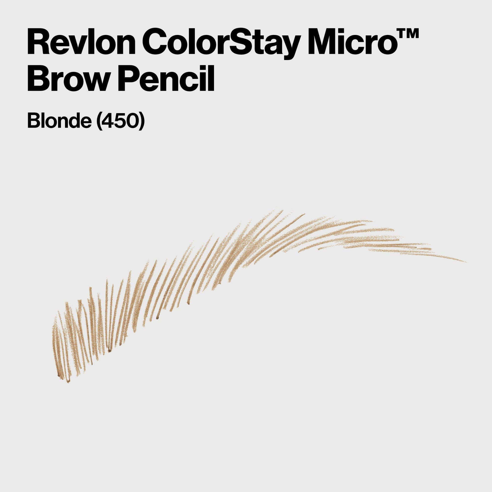Pack of 2 Revlon Colorstay Micro Brow Pencil, Blonde 450