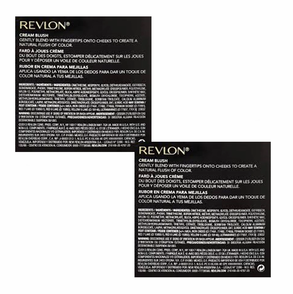 Pack of 2 Revlon Photoready Cream Blush, Coral Reef 300
