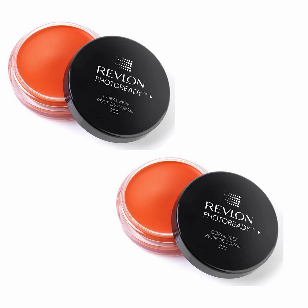 Pack of 2 Revlon Photoready Cream Blush, Coral Reef 300