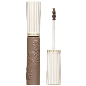 Paul & Joe Eyebrow Mascara, Soft Texture and Clear Color, Natural finish, Long Lasting Eyebrow Makeup for Fuller Eyebrows, 02 Cocoa Gray, 0.17 oz