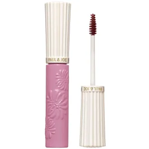 Paul & Joe Eyebrow Mascara, Soft Texture and Clear Color, Natural finish, Long Lasting Eyebrow Makeup for Fuller Eyebrows, 04 Plum Red, 0.17 oz