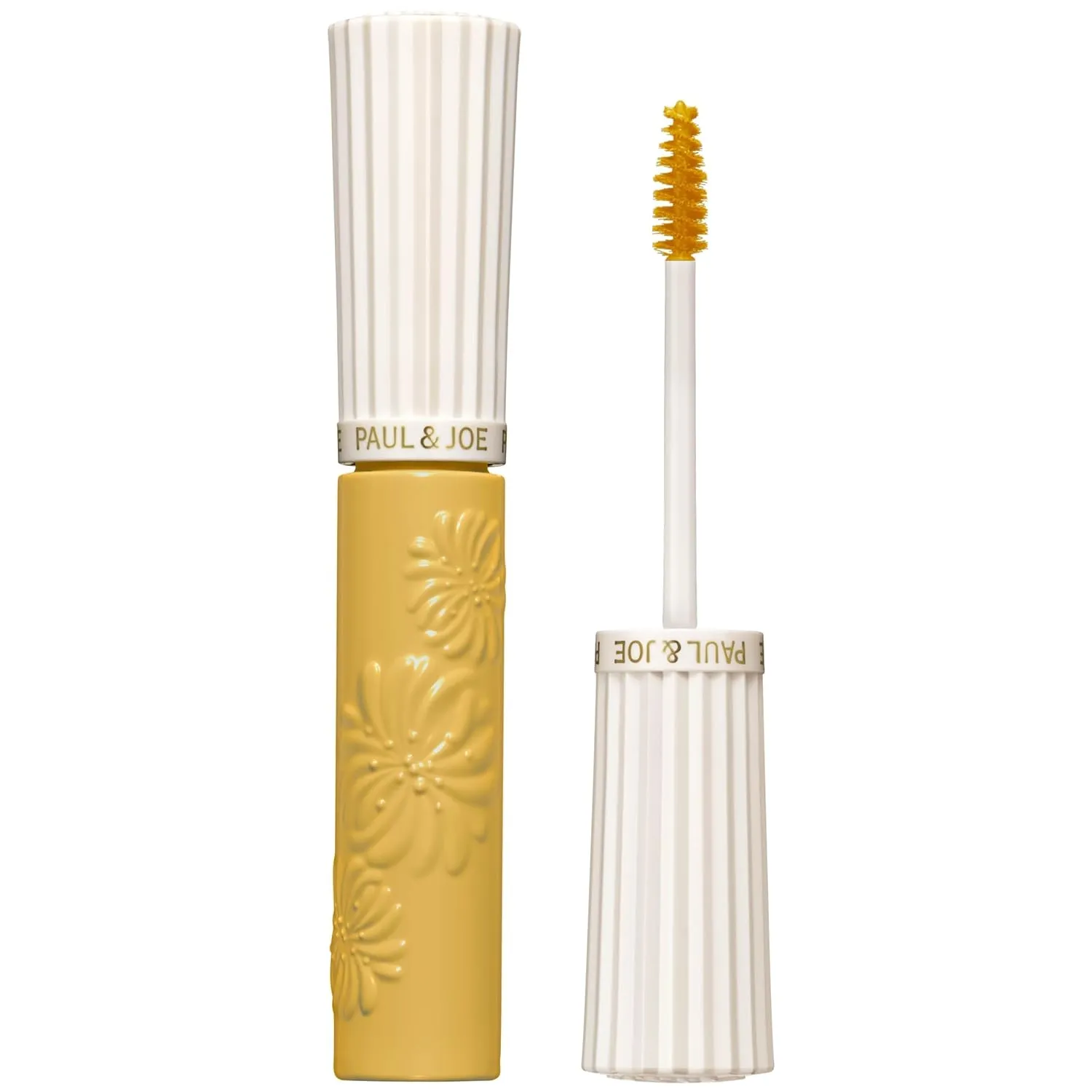 Paul & Joe Eyebrow Mascara, Soft Texture and Clear Color, Natural finish, Long Lasting Eyebrow Makeup for Fuller Eyebrows, 05 Mimosa Yellow, 0.17 oz