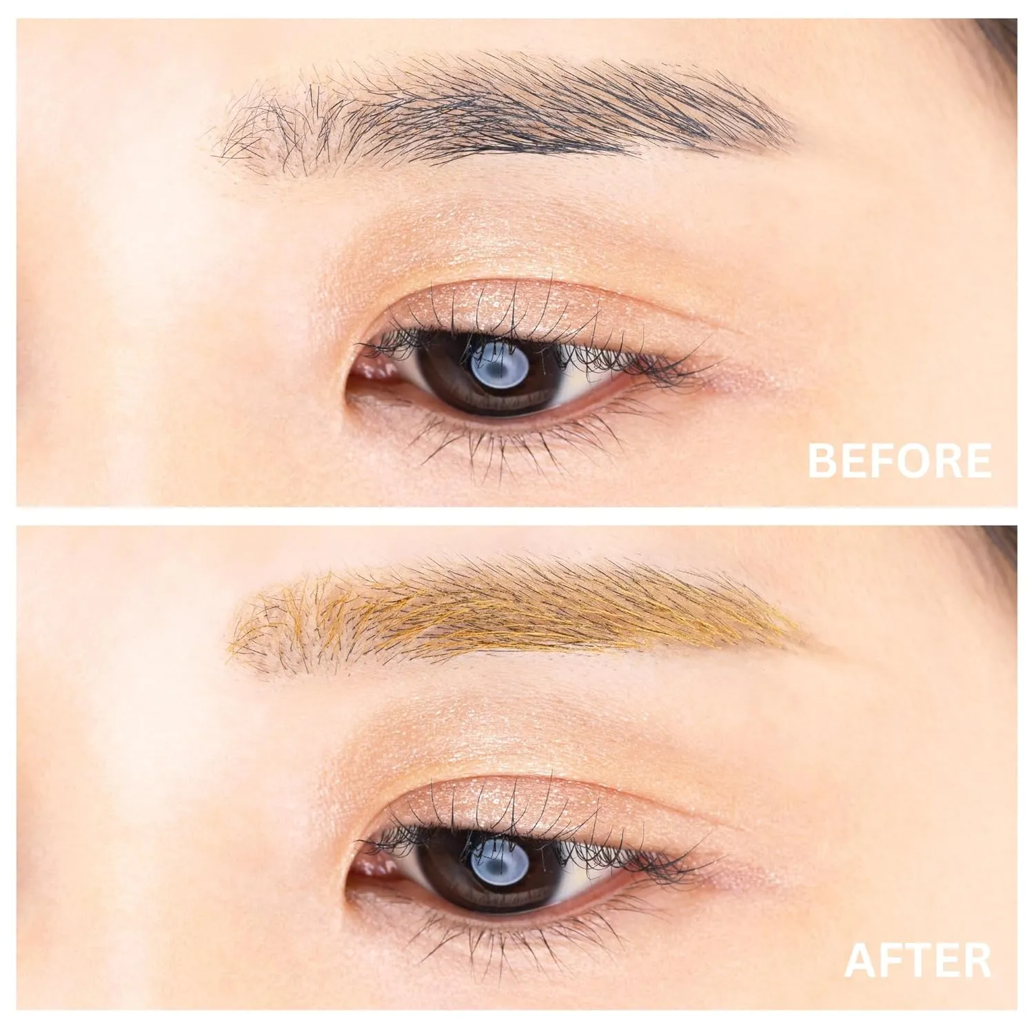 Paul & Joe Eyebrow Mascara, Soft Texture and Clear Color, Natural finish, Long Lasting Eyebrow Makeup for Fuller Eyebrows, 05 Mimosa Yellow, 0.17 oz