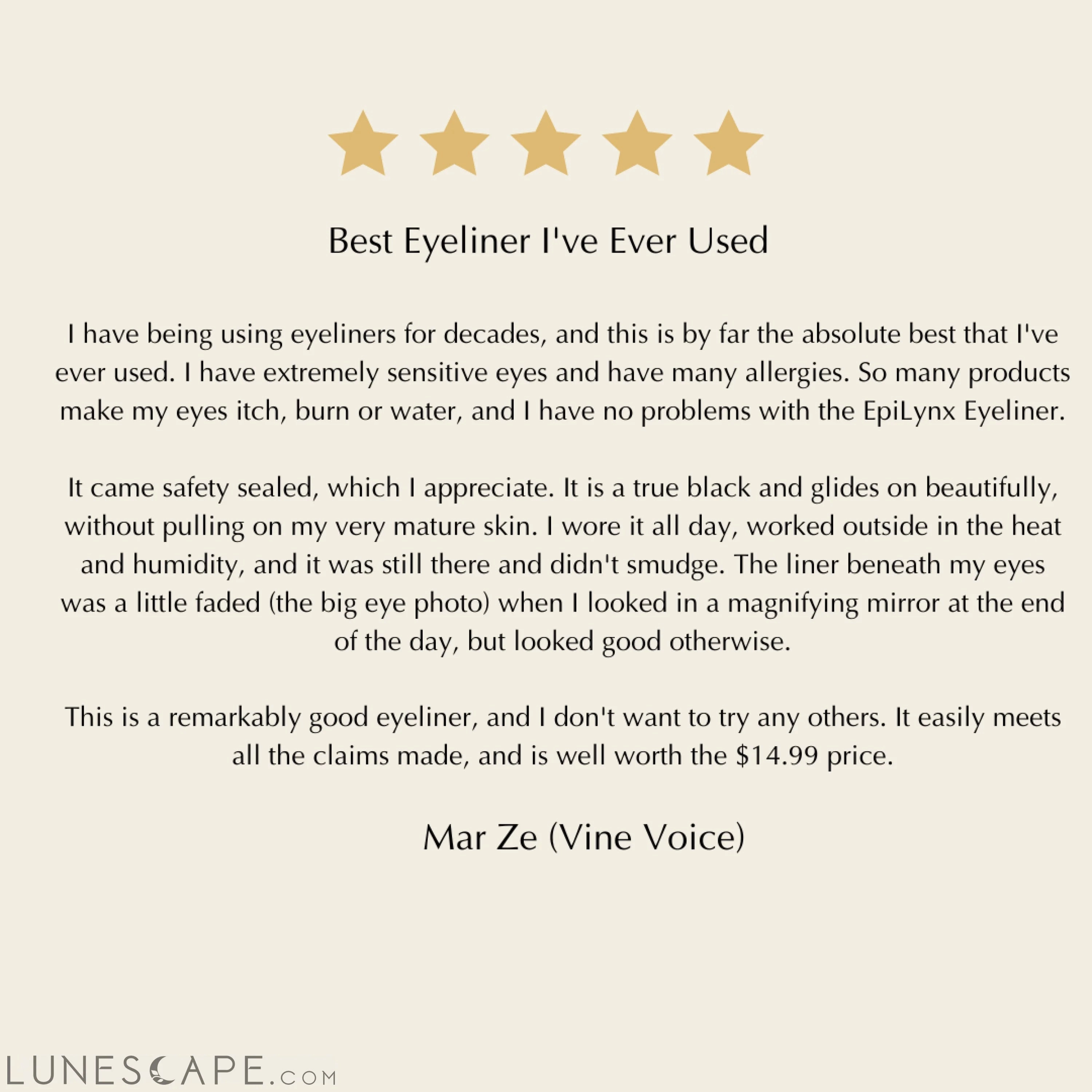 Perfect Glide-On Gel Eyeliner Pencil