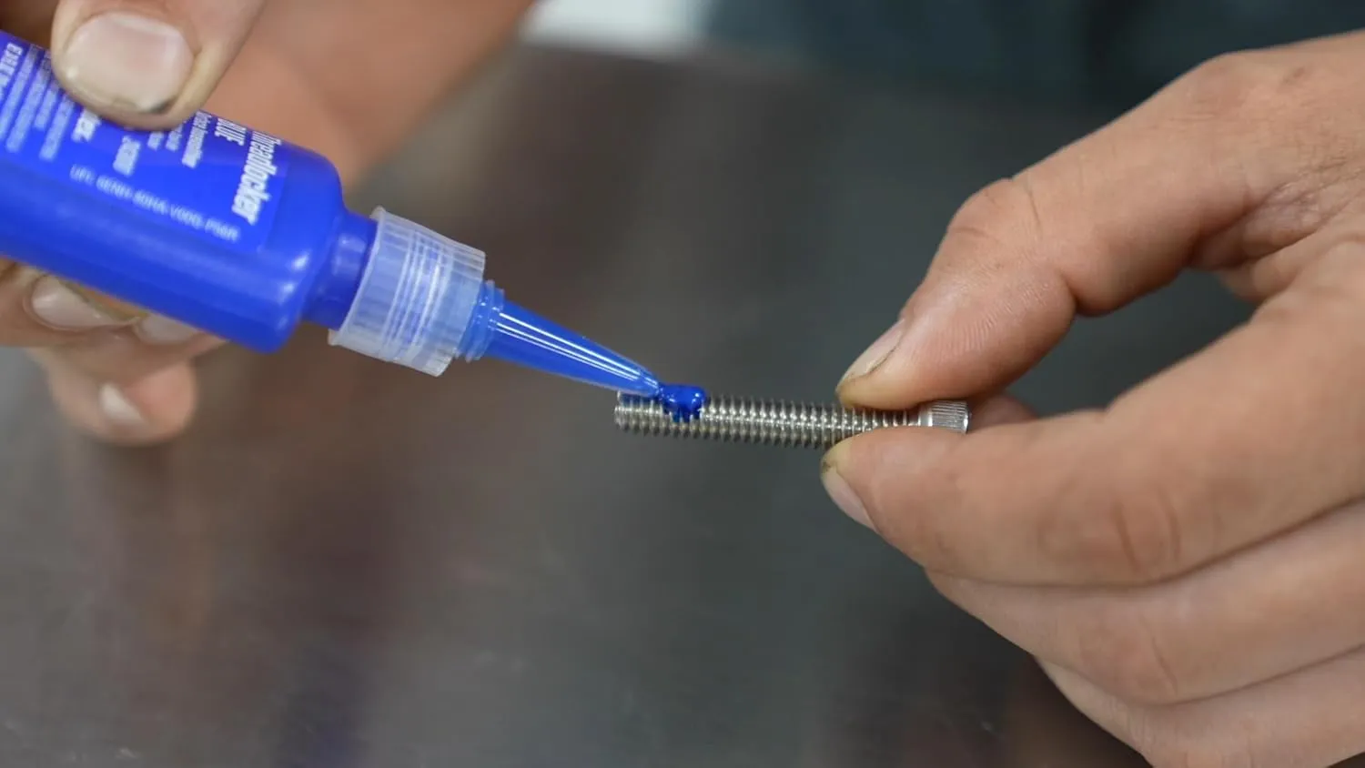 Permatex 24240 Threadlocker Blue Medium Strength,Thread Lock & Screw Glue for Bolts Nuts & Fasteners to Prevent Loosening & Corrosion, Removable with Hand Tools 36 ml