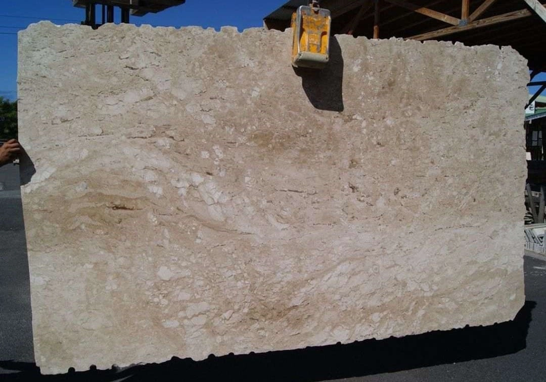 PINE TREE Travertine Polished Slab