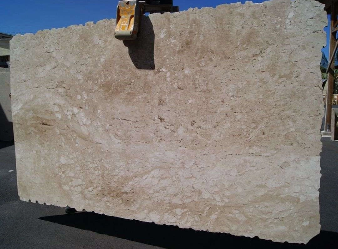 PINE TREE Travertine Polished Slab