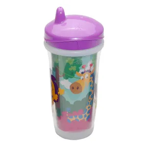 Playtex Sipsters Stage 3 Spill-Proof, Leak-Proof, Break-Proof Insulated Spout Sippy Cups - 9 Ounce - 1 Count (Color/Theme May Vary)