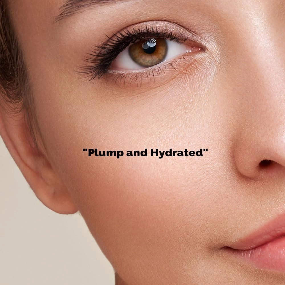 Plumping Facial Multi Cream with Hyaluronic Acid, Lightweight Hydration and Glow, 100ml (Berries, 3.38 fl oz)