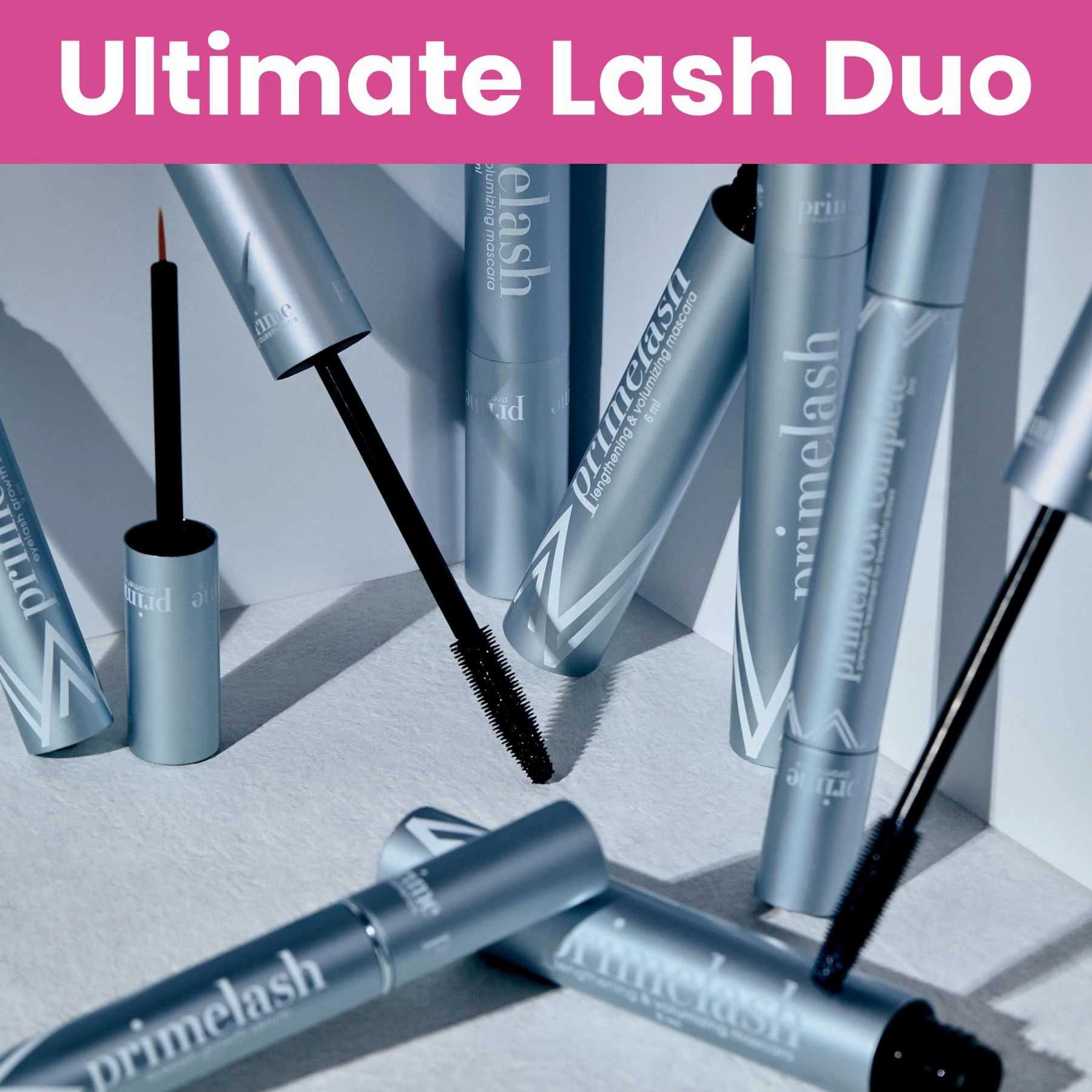 PrimeLash Bundle – Lash Wonder Bundle - PrimeLash Mascara (Brown)   PrimeLash Serum