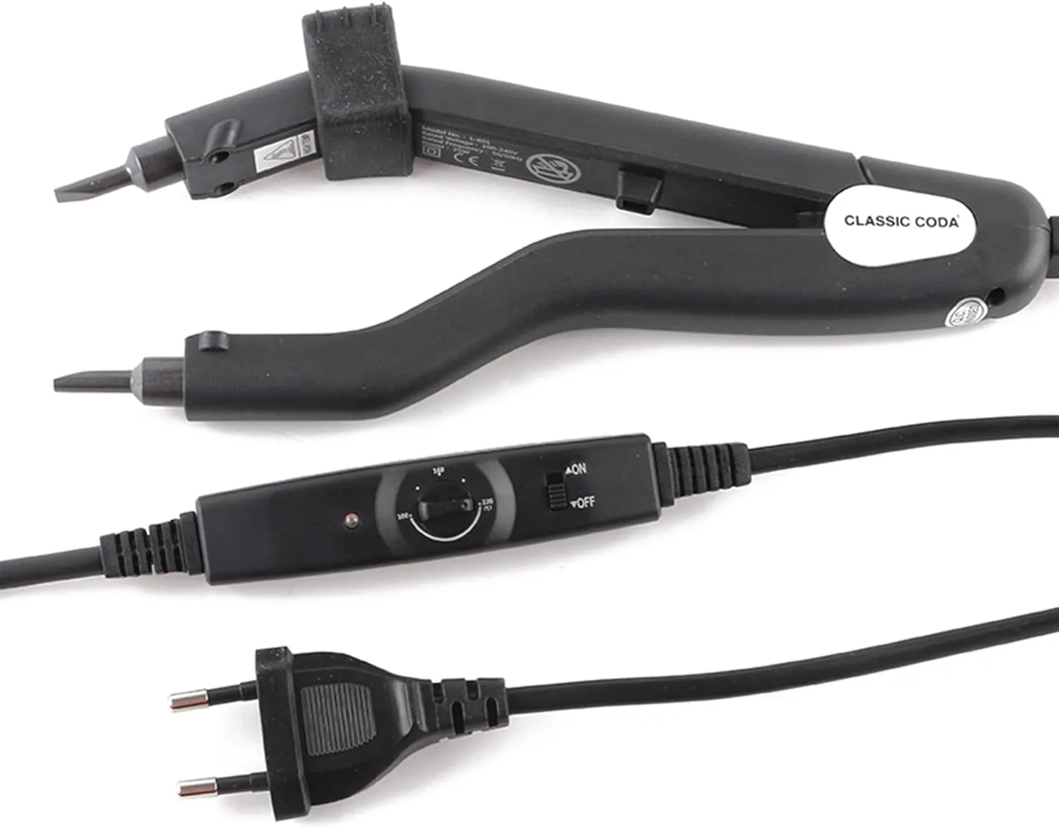 Professional Fusion Hair Extensions Tool, Adjustable Temperature Hair Extensions Heat Iron, Glue Melting Heat Hair Connector Wand Keratin Bonding Tools for C Tip, U Tip, I Tip, Flat Tip