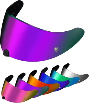 PSLER Helmet Visor for T520 ST1400 R1 - T520 ST1400 R1 Face Shield Helmet Visor Helmet Accessories,Purple