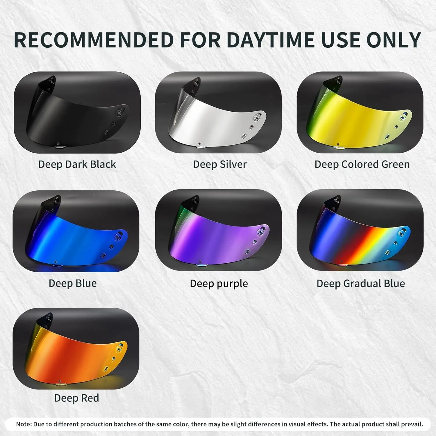 PSLER Icon Ic04 Visor - Icon Ic-04 Airframe Pro/Airmada/Airform Visor Motorcycle Helmet Tinted Visor UV Protection Face Shield Replacement for Ic04,Deep Purple
