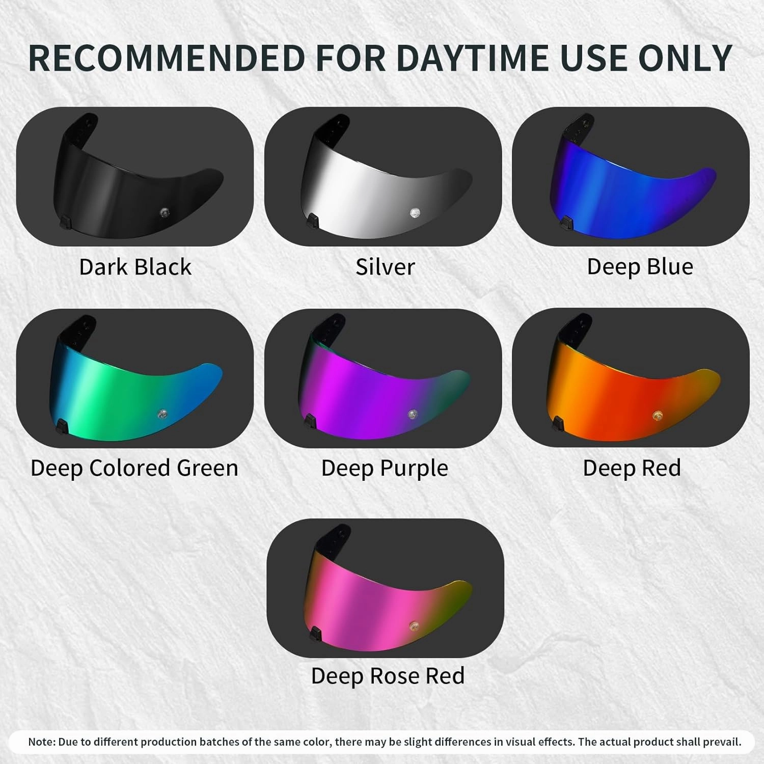PSLER Helmet Visor for R420 - R420 Helmet Visor Helmet Face Shield Helmet Accessories Replacement for R420,Deep Blue