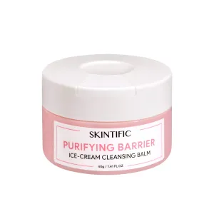 Purifying Barrier Ice Cream Cleansing Balm 40g | Makeup Remover Cosmetic Cleanser Waterproof Makeup Remover
