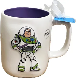 Rae Dunn by Magenta Disney Coffee Tea Mug (Buzz Lightyear - Purple Interior, One Size)