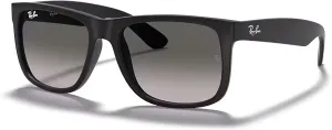 Ray-Ban Mens Justin Sunglasses (RB4165) Plastic,Nylon