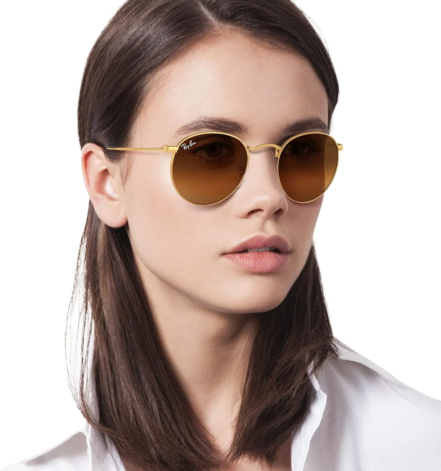 Ray-Ban Rb3447 Round Metal Sunglasses