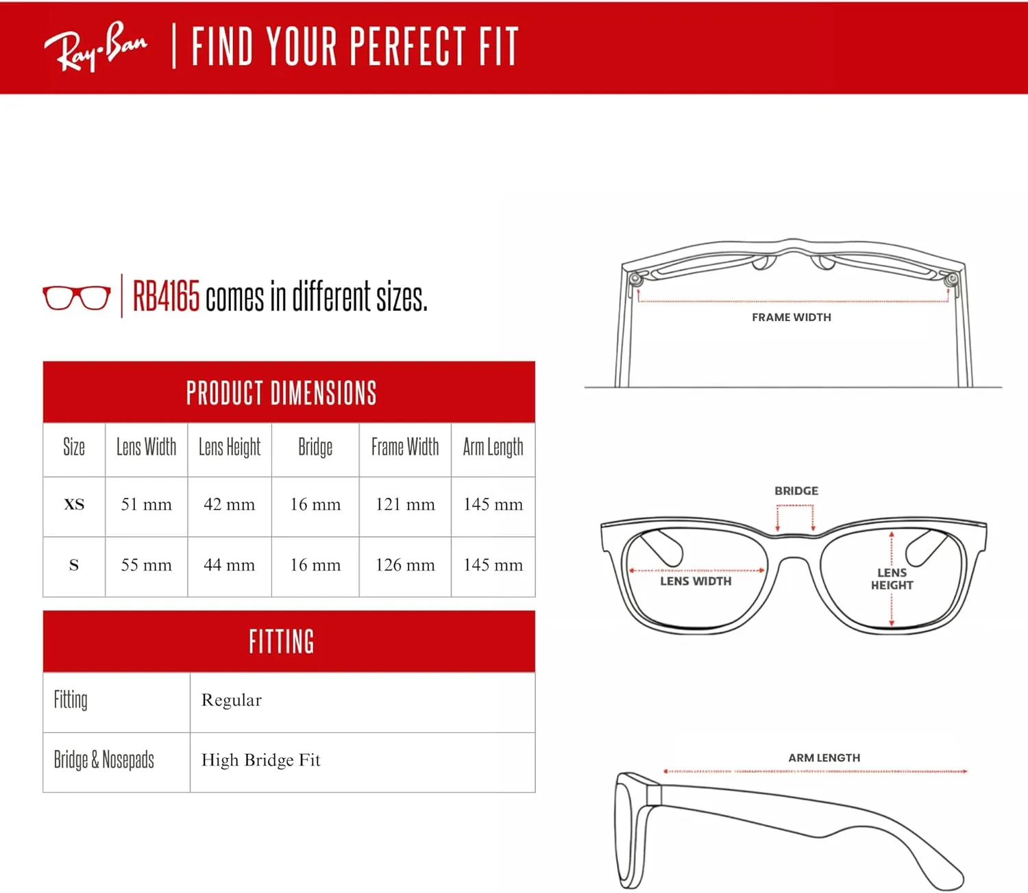 Ray-Ban RB4165 JUSTIN Sunglasses For Men For Women  BUNDLE with Designer iWear Eyewear Care Kit