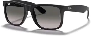 Ray-Ban RB4165 JUSTIN Sunglasses For Men For Women  BUNDLE with Designer iWear Eyewear Care Kit