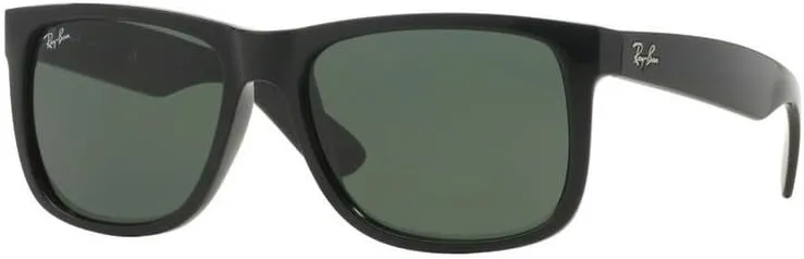 Ray-Ban RB4165 JUSTIN Sunglasses For Men For Women  BUNDLE with Designer iWear Eyewear Care Kit