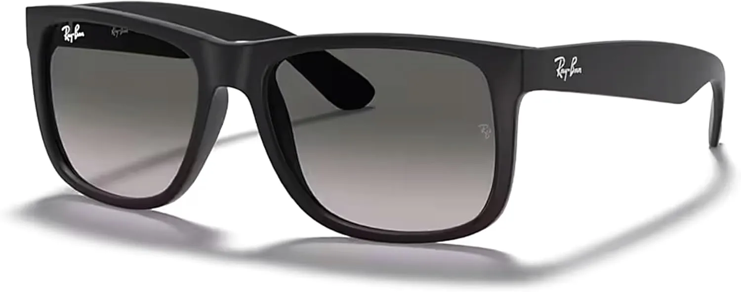 Ray-Ban RB4165 JUSTIN Sunglasses For Men For Women  BUNDLE with Designer iWear Eyewear Care Kit