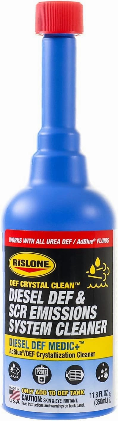 Rislone 4784 DEF Crystal Clean™ Diesel DEF & SCR Emissions System Cleaner, 11.8 oz