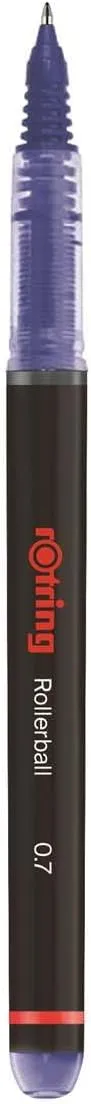 rOtring Rollerball Pen | Fine Point (0.7 mm) for Clear Writing | Blue Ink | 12 Count