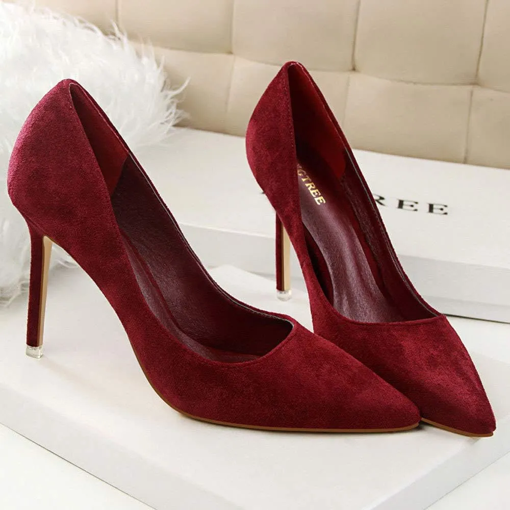 SAILING LU Women's Heels Pump Shoes High-Heeled Dress Sandals for Party