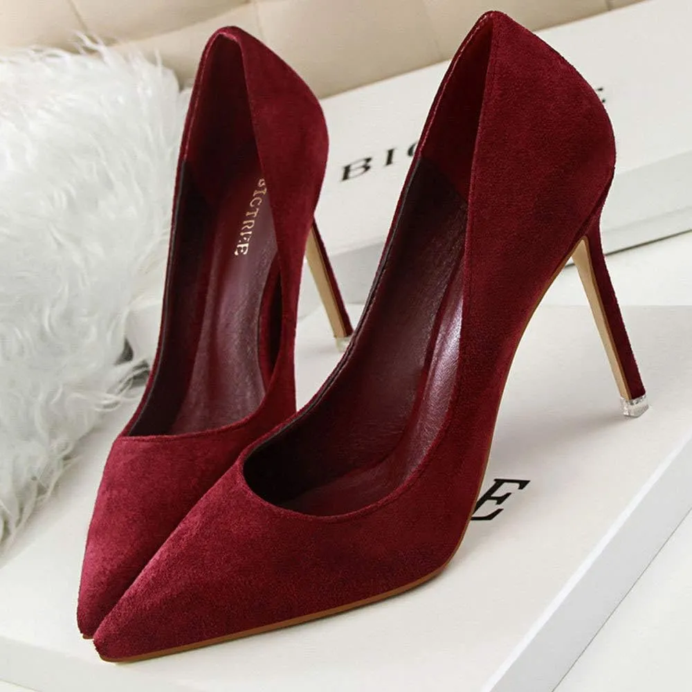 SAILING LU Women's Heels Pump Shoes High-Heeled Dress Sandals for Party