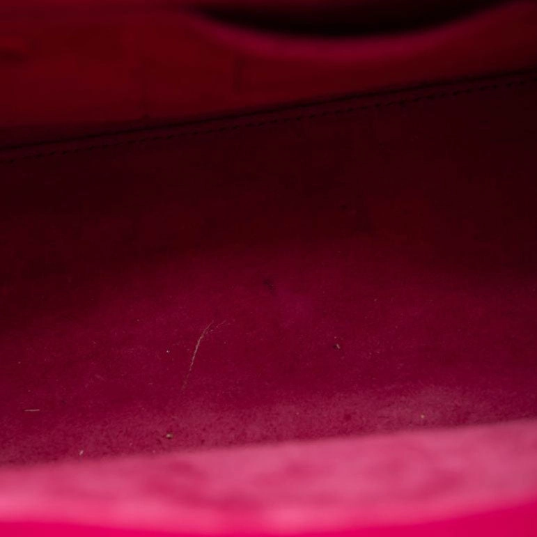 Saint Laurent Calfskin Nano Sac De Jour Lipstick Fuchsia