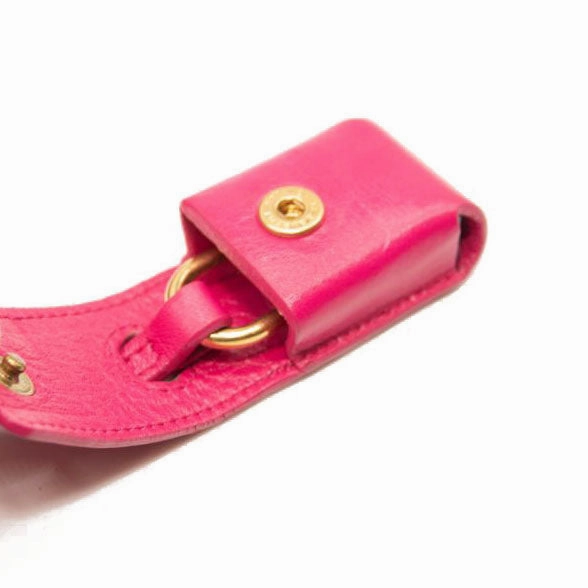 Saint Laurent Calfskin Nano Sac De Jour Lipstick Fuchsia