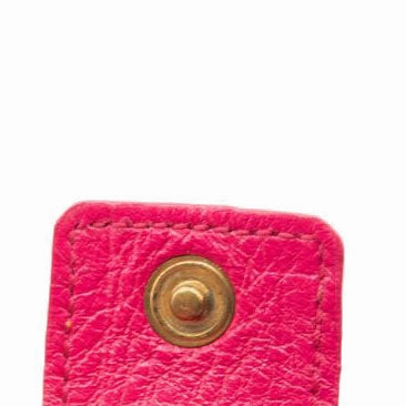 Saint Laurent Calfskin Nano Sac De Jour Lipstick Fuchsia