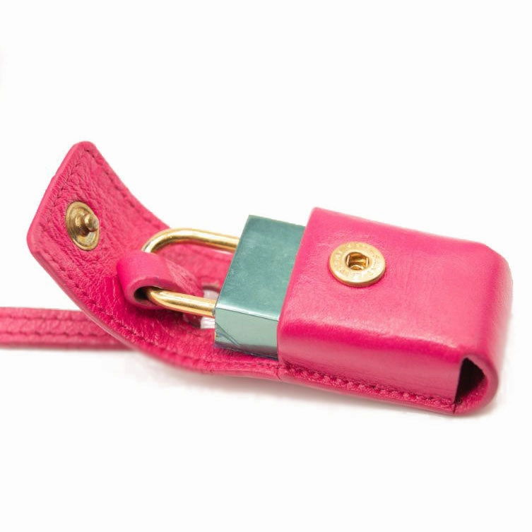 Saint Laurent Calfskin Nano Sac De Jour Lipstick Fuchsia