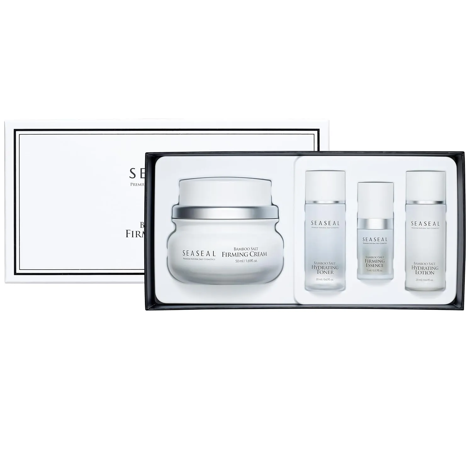 Seaseal BAMBOO SALT Firming Cream with Korea's 9X Baked Bamboo Salt, Hydrating Moisturizing and Nourishing, Firming with Rich texture, Paraben-Free