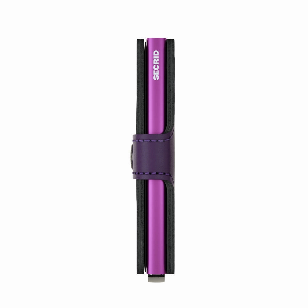 Secrid Miniwallet Matte dark purple-fuchsia