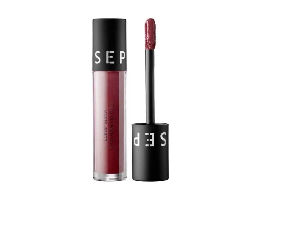 Sephora Collection Luster Matte Long-wear Lip Color Deep Plum