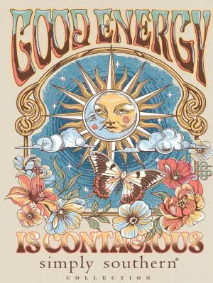 Simply Southern Good Energy is Contagious Youth T-Shirt