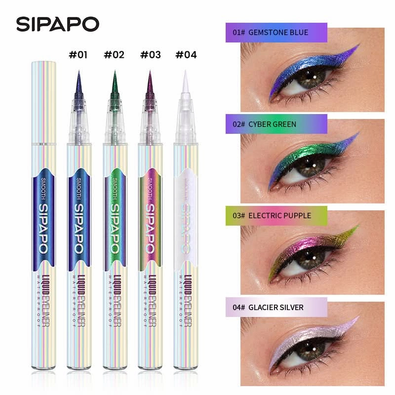 SIPAPO Chameleon Liquid Eyeliner – Waterproof, Long-Lasting, Smudge-Proof
